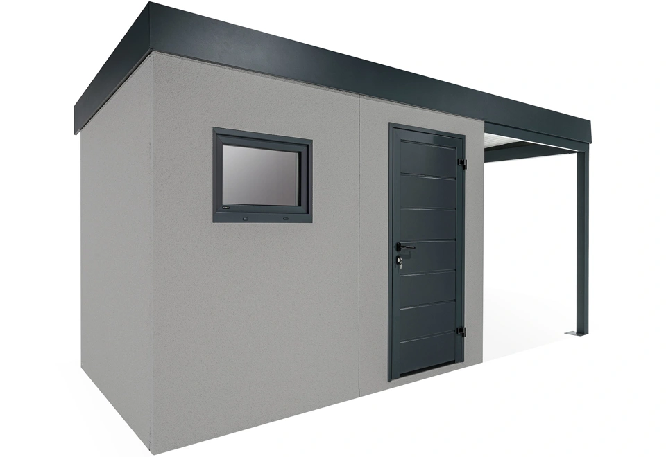 GARDEON® House with window and right carport