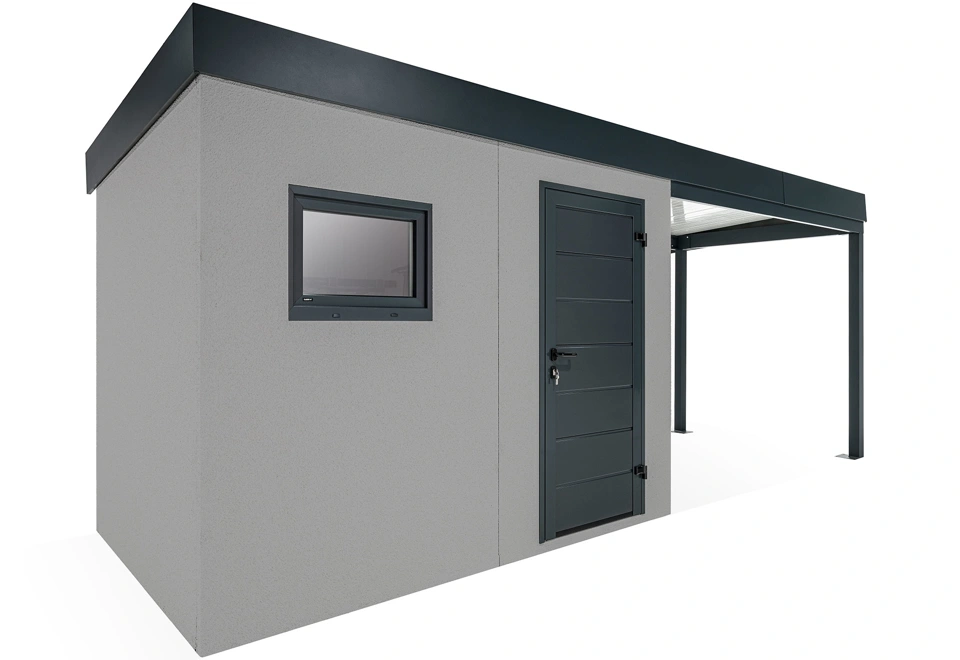 GARDEON® House with window and right carport