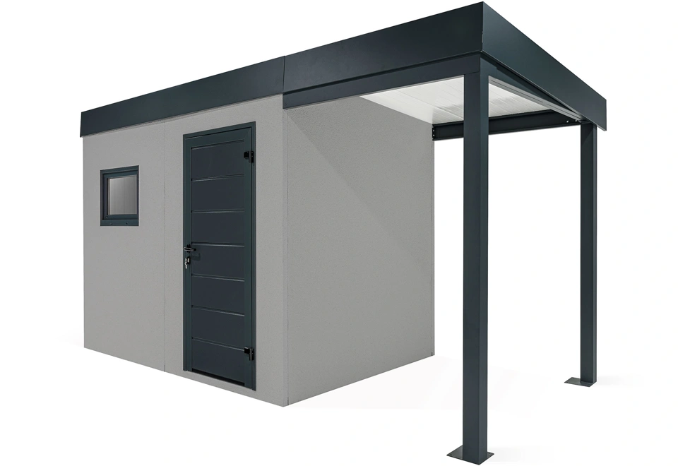 GARDEON® House with window and right carport