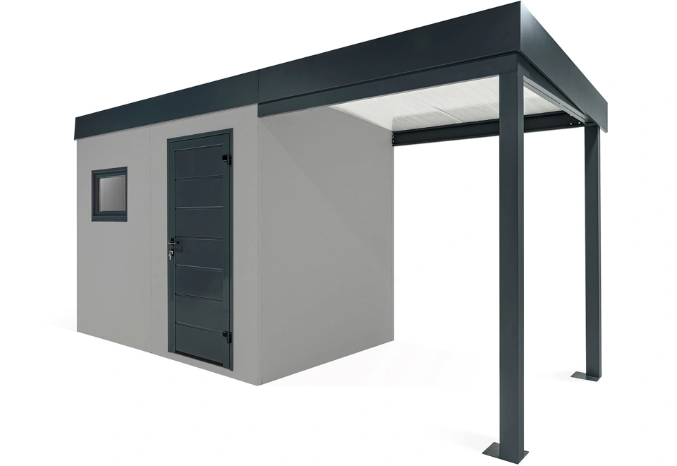 GARDEON® House with window and right carport