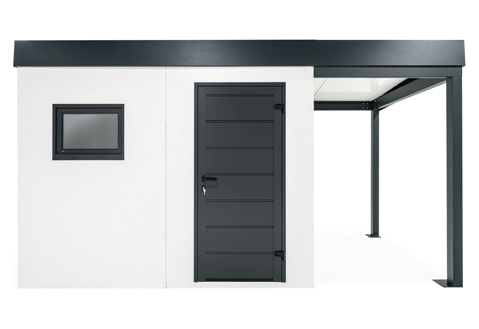 GARDEON® House with window and right carport
