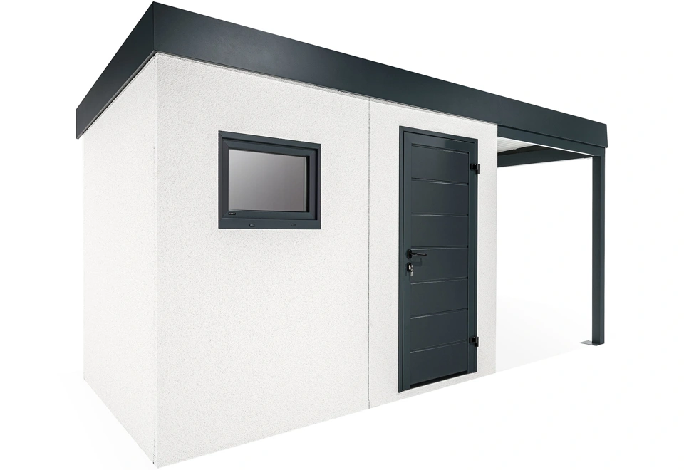 GARDEON® House with window and right carport