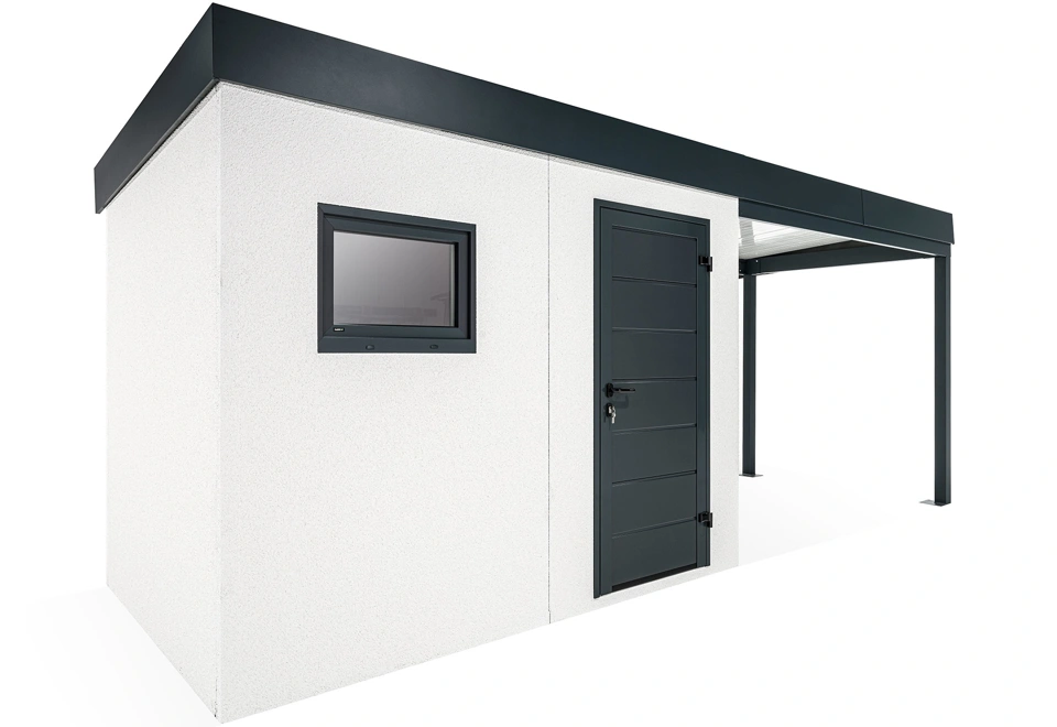 GARDEON® House with window and right carport