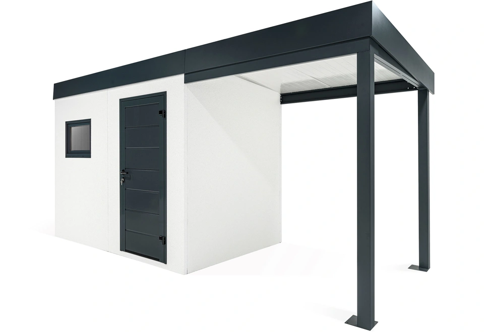 GARDEON® House with window and right carport