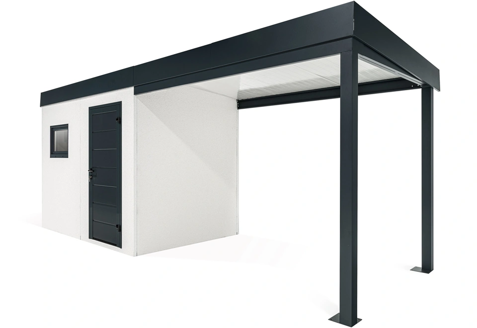 GARDEON® House with window and right carport