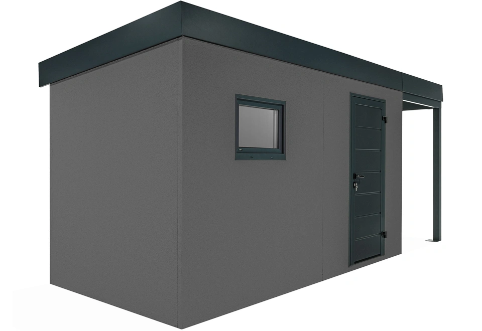 GARDEON® House with window and right carport