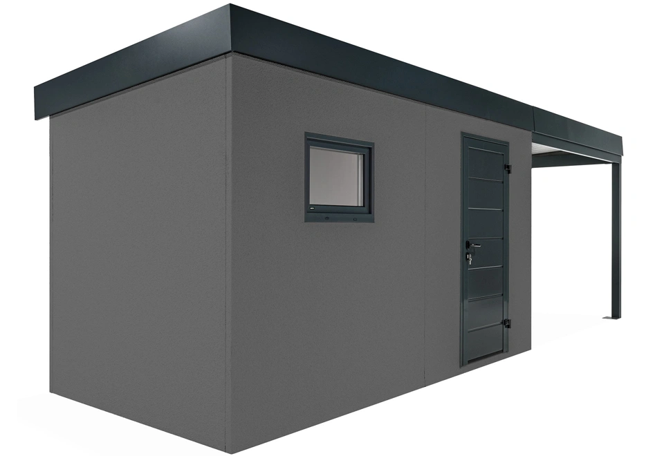 GARDEON® House with window and right carport