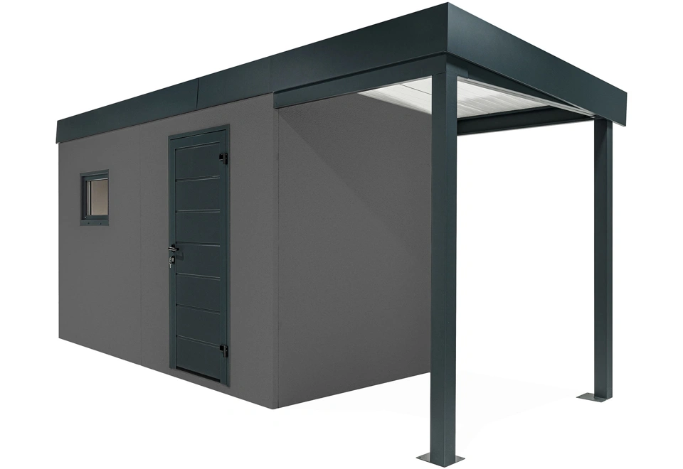 GARDEON® House with window and right carport