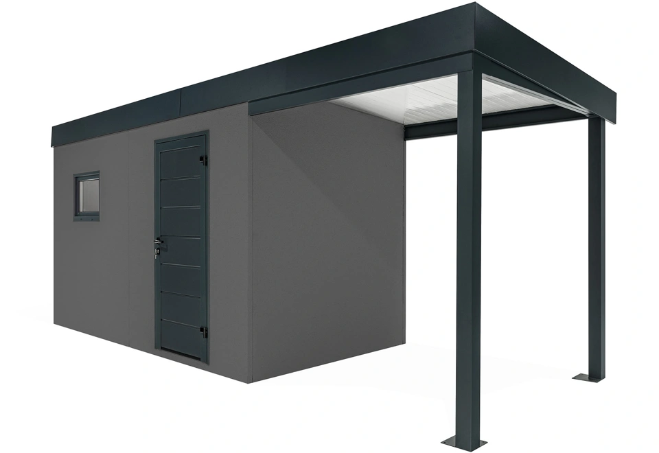 GARDEON® House with window and right carport