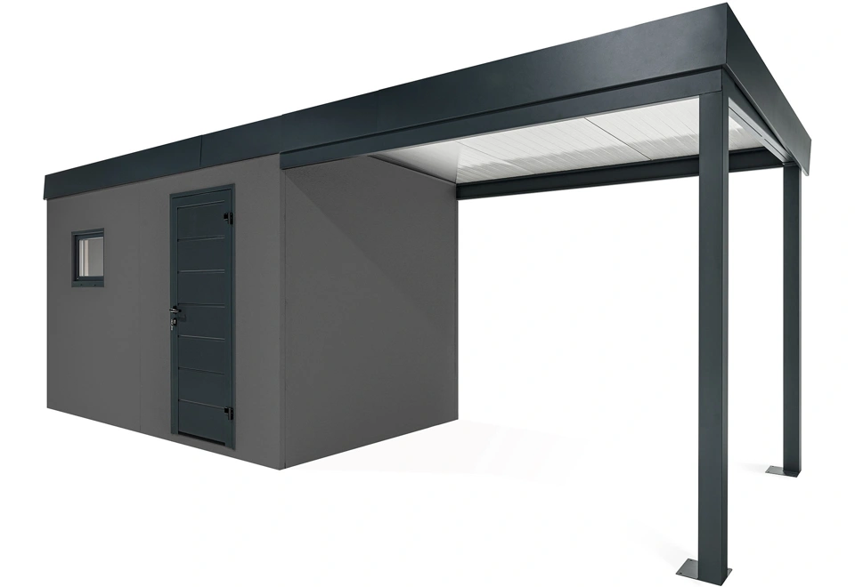 GARDEON® House with window and right carport