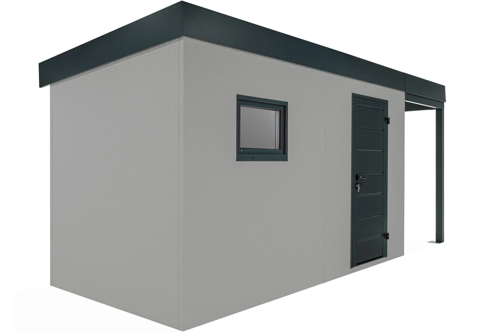 GARDEON® House with window and right carport