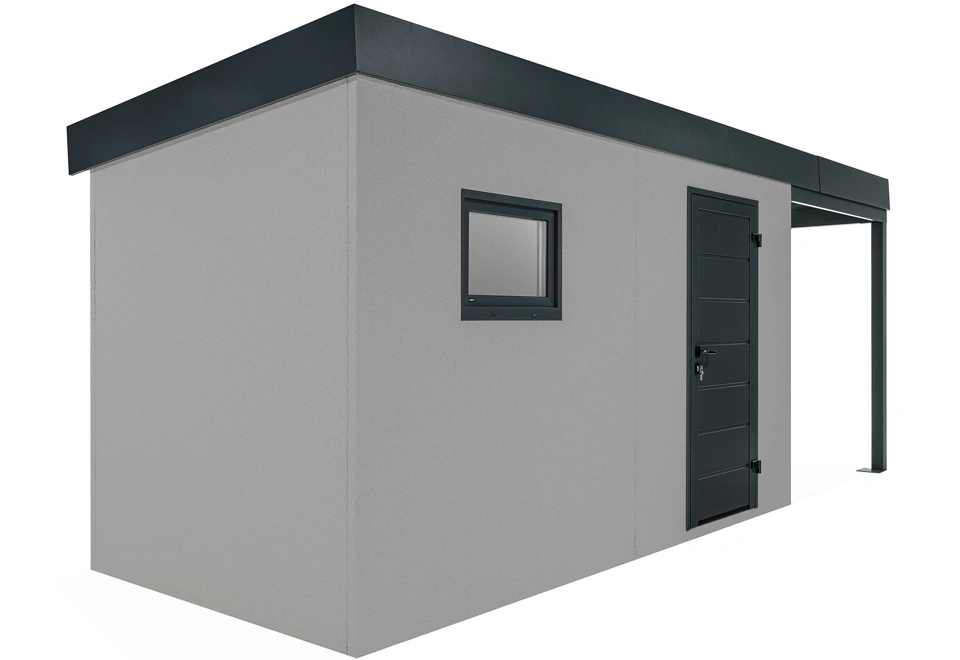 GARDEON® House with window and right carport