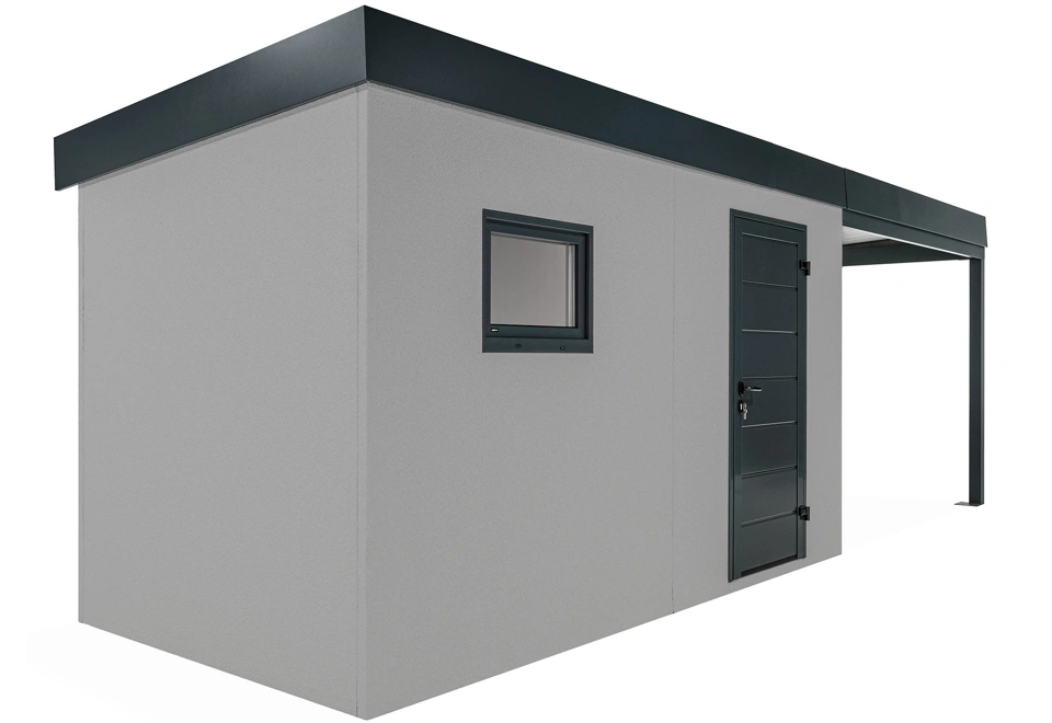 GARDEON® House with window and right carport