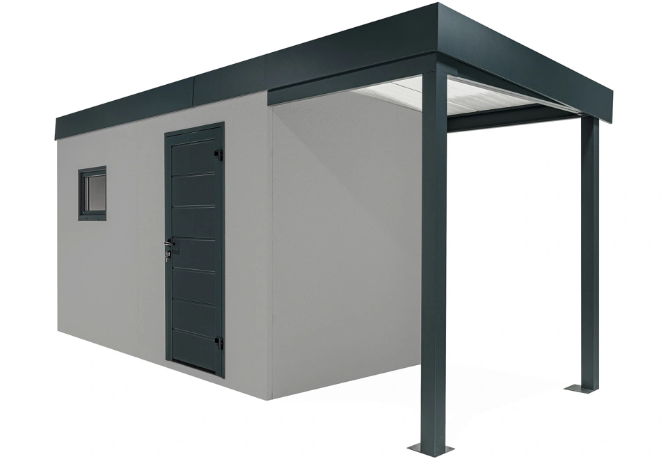 GARDEON® House with window and right carport