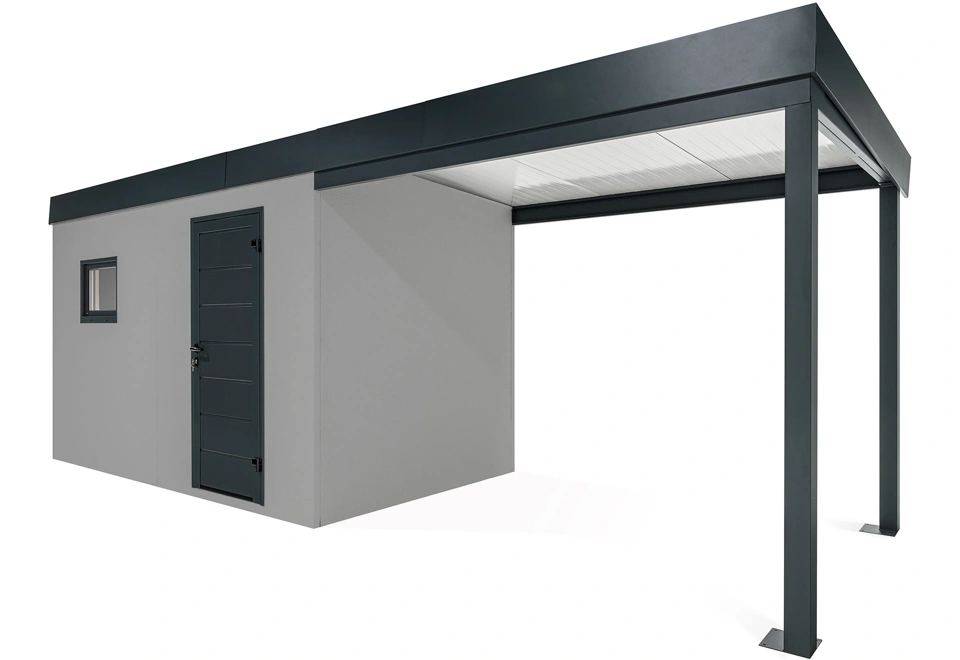 GARDEON® House with window and right carport