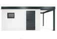 GARDEON® House with window and right carport