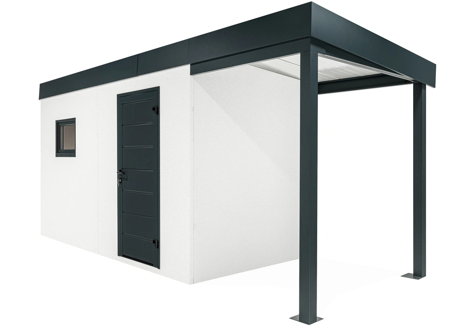 GARDEON® House with window and right carport