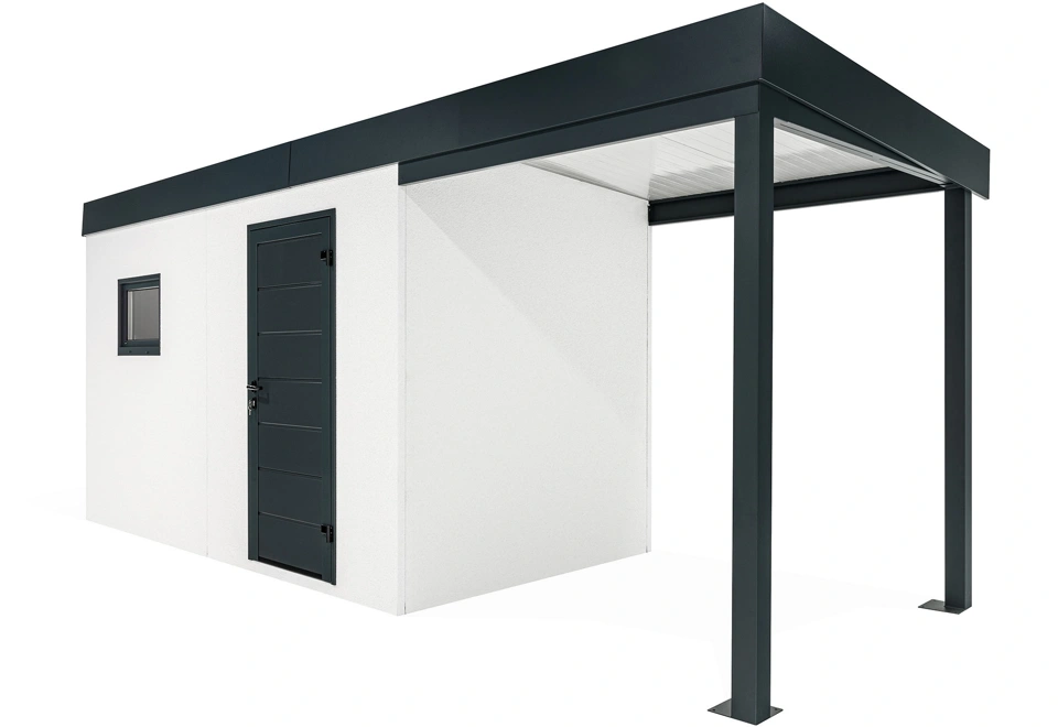 GARDEON® House with window and right carport