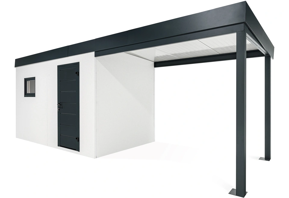 GARDEON® House with window and right carport