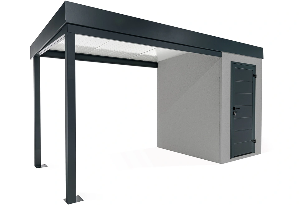 GARDEON® Mini House with carport