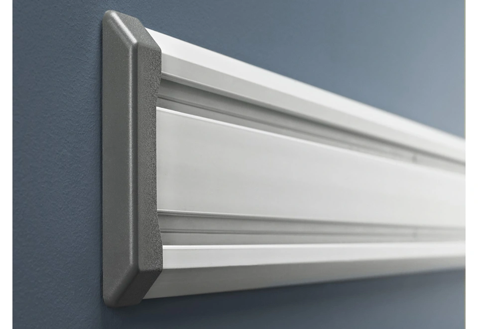 GLADIATOR® Geartrack end caps Smoke (4 PACK)