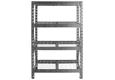 GLADIATOR® Heavy Duty RACK with four deep shelves (122x183x46cm)