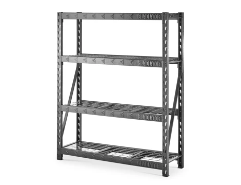 GLADIATOR® Heavy Duty RACK with four deep shelves (152x183x46cm)